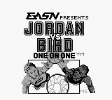 Jordan vs Bird - One on One (USA, Europe) Title Screen